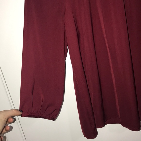 Maroon blouse - Picture 2 of 2